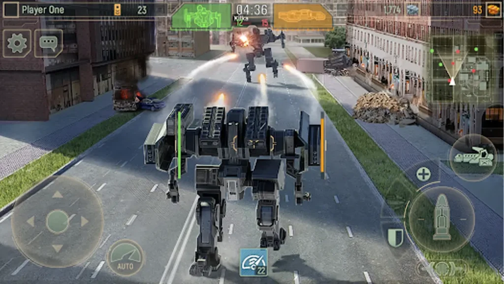 MOD Features of World of War Robots Mod Apk